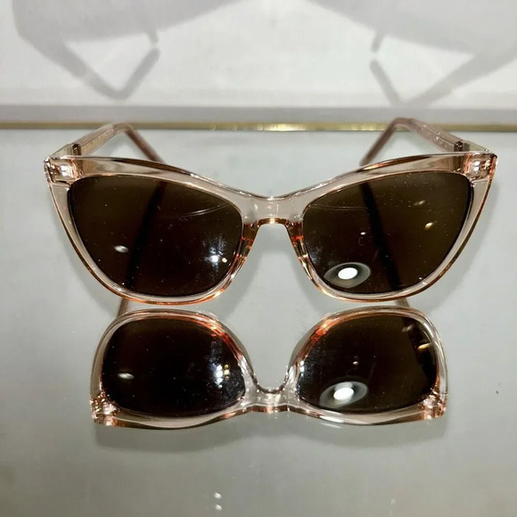Sofia Vergara x Foster Grant Peach Cat Eye SunReaders 100%UV 56/18-146 SOFIA BLS - Picture 7 of 15